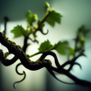 a twisting vine