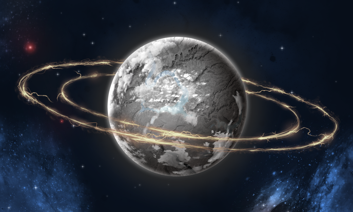 close up image of rhaetia ii