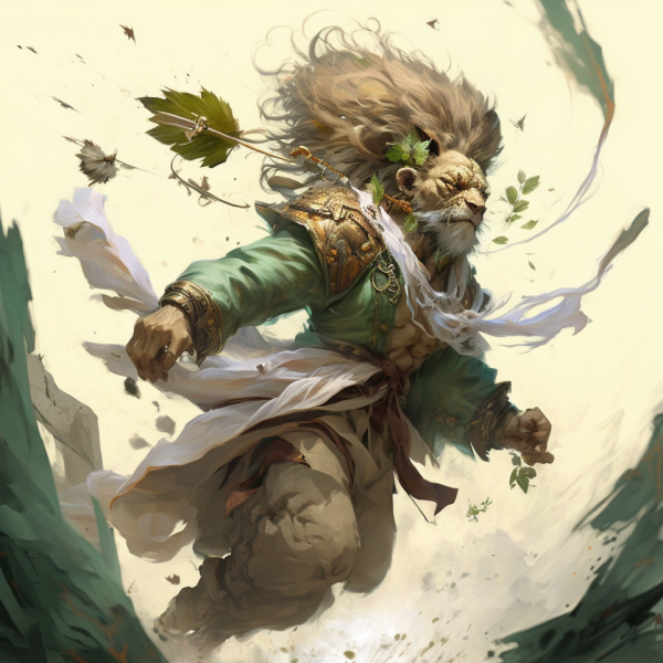 a zeol martialist glides forward
