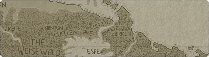 A paper map of the Letzte River