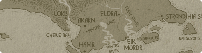 A paper map of Mantap Lake