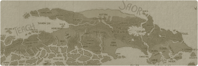 A paper map of Saoirse