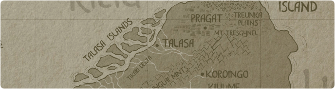 A paper map of Talasa