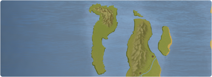 A color map of Aemalfi Island