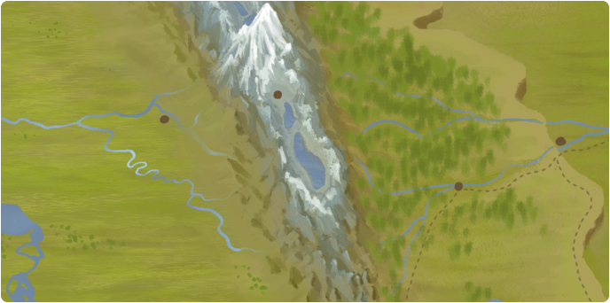 A color map of Aksa Lake