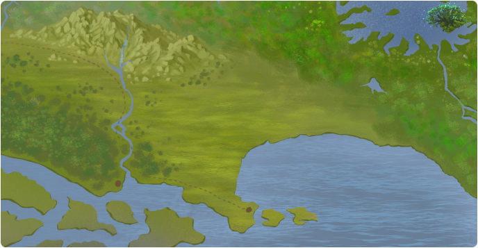 A color map of the Eirin Plains