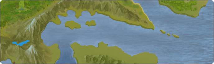 A color map of the Jaraihe Sound