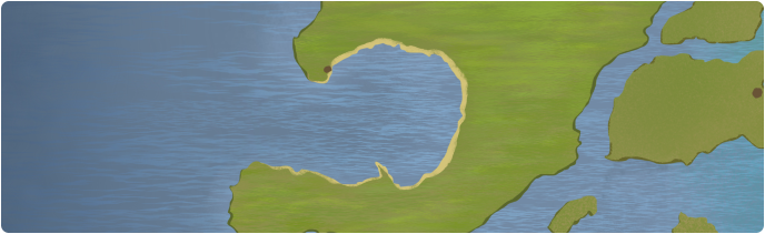 A color map of Naeri Bay