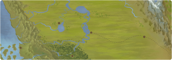 A color map of Shra Lake