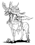 A Crhubai druid A Crhubai druid