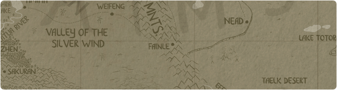 A paper map of Fainle A paper map of Fainle