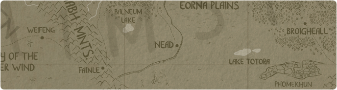 A paper map of Nead A paper map of Nead