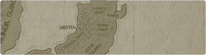 A paper map of Seonin Forest A paper map of Seonin Forest