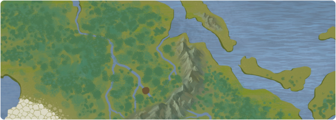A color map of the Daeng'ka River A color map of the Daeng'ka River