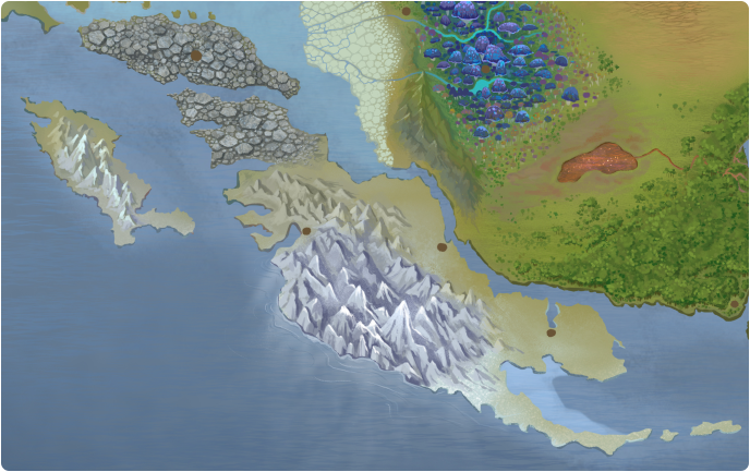A color map of Fjall A color map of Fjall