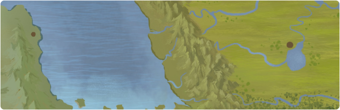 A color map of the Ghin River A color map of the Ghin River