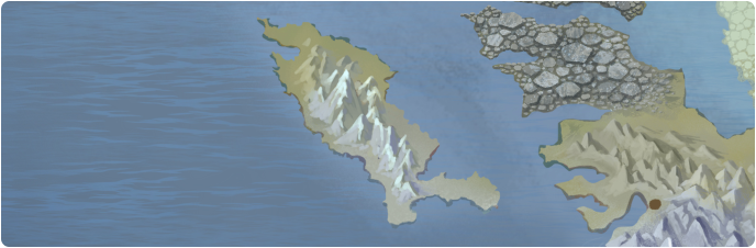 A color map of Treigthe Mountains A color map of Treigthe Mountains