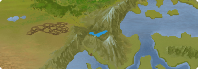A color map of Nyelse Lake A color map of Nyelse Lake