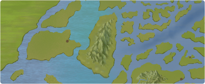 A color map of Pavala Mountains A color map of Pavala Mountains