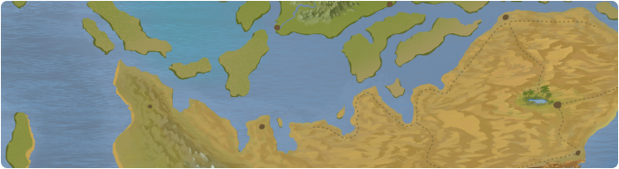A color map of Raweni Bay A color map of Raweni Bay