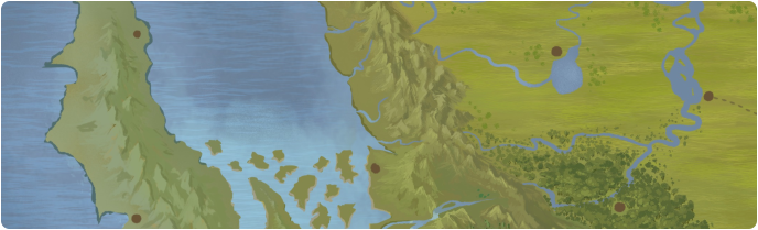 A color map of the Taiyo River A color map of the Taiyo River