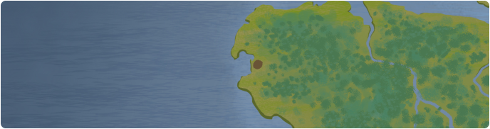 A color map of Terrapin Bay A color map of Terrapin Bay